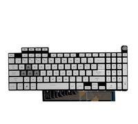 Laptop Keyboard For ASUS TUF Gaming F17 TUF707ZC White Without Frame With Colorful Backlight United States US