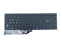 Laptop Keyboard For ASUS V16 V3607VJ V3607VU V3607VH V3607VM V3607VP Black With Crystal keycaps With Backlit United Kingdom UK