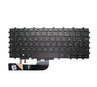 Laptop Keyboard For DELL For XPS 15 9575 2-in-1 For Precision 5530 2-in-1 0F08G2 F08G2 PK132471A17 NSK-EPABC 0F French FR Black With Backlit