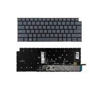 Laptop Keyboard For DELL Inspiron 5440 5441 14 Plus 7440 14 Plus 7441 16 Plus 7640 Latitude 5455 7455 For Vostro 3440 English US Gray With Backlit