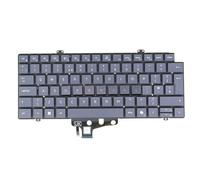 Laptop Keyboard For Dell Pro 14 PC14250 PC14255 / Pro 14 Plus PB14250 PB14255 / Pro 14 Plus PB14250 2-in-1 PB14255 2-in-1 United Kingdom UK Gray With Backlit