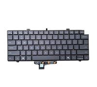 Laptop Keyboard For Dell Pro 14 PC14250 PC14255 / Pro 14 Plus PB14250 PB14255 / Pro 14 Plus PB14250 2-in-1 PB14255 2-in-1 0RW20C RW20C English US Gray With Backlit
