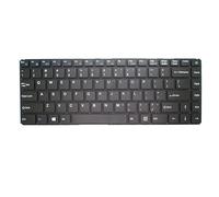 Laptop Keyboard For Mecer MyLife Z140C Ultra English US Without Frame Black New