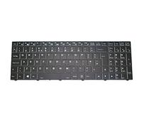 Laptop Keyboard For Pcspecialist Defiance VII 15 15.6 United Kingdom UK Black Without Backlit