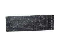 Laptop Keyboard For Tongfang GM7BG5M 17.3 United Kingdom UK/GB Without Backlit Black No Frame New