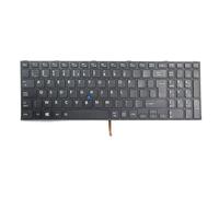 Laptop Keyboard For Toshiba Satellite C50D-B C50D-B-14U PSCLUE-01W010GR C50D-B-17R PSCMLE-06R01GGR C50D-B-19E PSCLUE-06L010GR International English UI Black With Pointing