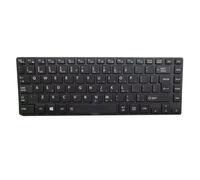 Laptop Keyboard For Toshiba Satellite Pro A30-D A30-D-10R A30-D-11E A30-D-125 A30-D-14M A30-D-150 A30-D-151 A30-D-161 A30-D-16M A30-D-16P English US Big Enter Black Without Backlit&Pointing