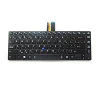 Laptop Keyboard For Toshiba Satellite Pro A40-C A40-C-1D7 A40-C-1D9 A40-C-1ED A40-C-1EE A40-C-1EF A40-C-1GF A40-C-1HD A40-C-1QK Canada CA Black With Backlit&Pointing