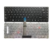 Laptop Keyboard For Toshiba Satellite Pro A40-D A40-D-1GG A40-D-1KU A40-D-1KZ A40-D-1L1 A40-D-1L3 A40-D-1L4 United Kingdom UK Black Without Backlit&Pointing