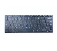 Laptop Keyboard For Toshiba Tecra X40-E X40-E-108 X40-E-10J X40-E-10L X40-E-10N X40-E-10P X40-E-10Q X40-E-10T United Kingdom UK Black With Backlit&Pointing