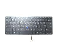 Laptop Keyboard For Toshiba Tecra X40-E X40-E-12P X40-E-13F X40-E-13G X40-E-13L X40-E-13M X40-E-14E X40-E-14G Hebrew HB Black With Backlit&Pointing