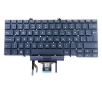 Laptop Keyboard,Latin Spanish,Backlit Keyboard,No Keyboard Trim,Compatible with DELL Latitude 5400 5401 5410 5411 7400 7410 Series Laptop,Dual Pointing