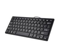 Laptop Keyboard: Quiet Wired Keyboard, Ultra Slim Portable Writing Tool | USB Keyboard for Laptop and Tablet, Compact for Office, Bar, Travel, Men and Women