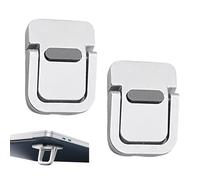 Laptop kickstand, foldable desk strike, notebook lift base, set of 2 pieces, height booster, ergonomic keyboard angle support for desks, lightweight and compact design for the