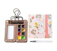 Laptop Kit - Versatile Painting Kit with Supplies for | Pocket Watercolor Set for Creative Travel Art Supplies for Home School at a