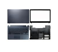Laptop LCD Back Cover Front Bezel Keyboard Bottom Case Hinge14", Compatible For NP300E4E NP270E4E NP275E4V NP271B4E NP2470EV(ABCD Cover)
