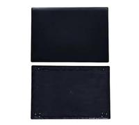 Laptop LCD Back Cover Front Bezel Palmrest Bottom Case Replacement Hinge ， Compatible For Lenovo ，IdeaPad ，320-15 320-15IKB 320-15ISK/ABR(A Cover black)