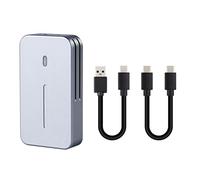 Laptop M.2 Case Tool-Free NVMe SSD Enclosure USB 3.1 10Gbps USB To PCIe Hard Drive Enclosure Adapter