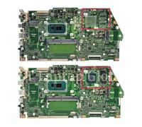 Laptop mainboard X513EA support X513EQ X513EP R513E K513E F513E pc motherboard with cpu I3 I5 I7 10th/11th Gen 4G/8G-R-A-M(4G i3-1115G4 UMA)