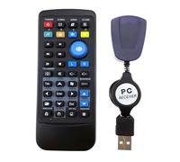 Laptop Media Remote Control Keyboard Center Controller Controllers USB Receiver Control for Laptop Computer ABS with USB Receiver
