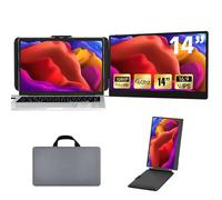 Laptop Monitor Extender, Portable Monitor for Laptop, Screen Extender Portable16:9, HDMI/Type-C Plug and Play Display 1080P for Tablet PC/Mac/Phone