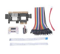 Laptop Motherboard Analyzer Diagnostic Card Kit, POST Test Card with Multi Channel LED Indicators, Compatible with, Ggigabyte, PCI E, LPC Interfaces, Black