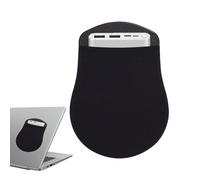 Laptop Mouse Holder - Adhesive Mouse Pouch, No Glue Elastic Storage Sleeve, Reusable Stick on Pocket, Easy to Attach | Ideal for Laptops, Offices, Travel, Workspaces, Students, Home Desks