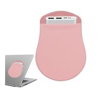 Laptop Mouse Holder - Reusable Adhesive Mouse Pocket, Elastic No Glue Sleeve, Lightweight Stick on Storage Bag | Pouch for Office Laptops, Travel Bags, School, Workstations, Daily Use