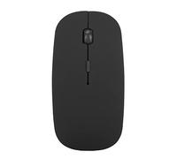 Laptop Mouse, Ractical and Durable Wireless Mouse Smart Slim Mini Portable Mouse Ergonomic Design USB Mouse for Office for Home (Black)
