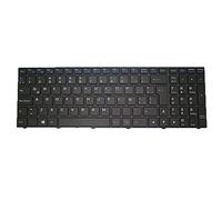 Laptop No Backlit Paper Keyboard For CLEVO PB50 PB50DDS PB50DF1 PB50DF2 PB50ED PB50ED1 PB50EF PB50RC PB50RD PB51ED PB51ED1 PB51EF PB51RC PB51RD PB51RF PB50RF-G PB50RF1-G Latin America LA Black Frame