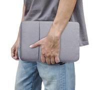 Laptop Organizer Pouch - Shockproof Tablet Carrier, Slim Portable Bag | Water-Resistant Computer Sleeve with Accessory Pocket, Lightweight Notebook Cover for Travel, College, Work, Home, Conferences