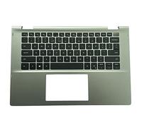 Laptop Palmrest For DELL For Inspiron 14 5400 2-in-1 0NWXT3 NWXT3 460.0K606.0001 Without Backlit English US Keyboard Silver Upper Case