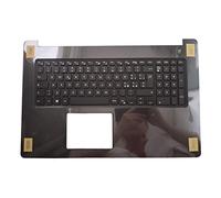 Laptop Palmrest For DELL For Inspiron 17 5770 04DNW1 4DNW1 0JWCDD JWCDD Without Backlit Italian IT Keyboard Black Upper Case