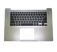 Laptop Palmrest For DELL For Inspiron 5580 5585 0XT01X XT01X 0XDF09 XDF09 Without Backlit French FR Keyboard Silver Upper Case