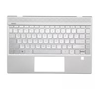 Laptop PalmRest&keyboard For HP for ENVY 13-AQ1034TX 13-AQ1036TX 13-AQ1037TX 13-AQ1041TU 13-AQ1043TU 13-AQ1049TU 13-AQ1052TU 13-AQ1053TX 13-AQ1056TX 13-AQ1062TX with backlit United States US Silver