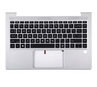 Laptop PalmRest&Keyboard For HP ProBook 445 G10 N38995-001 with backlit United States US Silver New