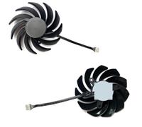 Laptop parts For MSI for Radeon RX6400 4GB for AERO ITX Graphics Card Replacement Fan PLA09215B12H