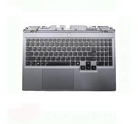 Laptop parts Palmrest With US Backlight Backlit Keyboard Touchpad For Lenovo G5000 IRX9 LOQ 15 IAX9 2024 Year Gray Color(Like new)