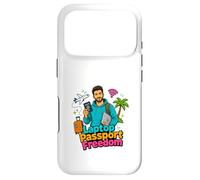 Laptop Passport Freedom Digital Nomad Travel Design Case for iPhone 17 Pro
