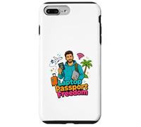 Laptop Passport Freedom Digital Nomad Travel Design Case for iPhone 7 Plus/8 Plus