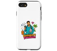 Laptop Passport Freedom Digital Nomad Travel Design Case for iPhone SE (2020) / 7/8