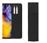 Laptop Pen Holder | Notebook Pencil Loop Holder,Slim Portable Removable Adjustable Sleeve for Planner Tablet Journal Travel School Workplace, Black double pen, Refer to description, Unisex