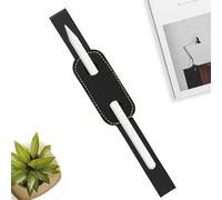 Laptop Pen Holder | Notebook Pencil Loop Holder,Slim Portable Removable Adjustable Sleeve for Planner Tablet Journal Travel School Workplace, Short black style, Refer to description, Unisex