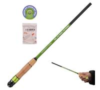 Laptop Pole: Pocket Pole, Short Tesk Auction in Carbon Fiber - Sticks for Compact Equipment, Lightweight Equipment for the Beginner Fisherman