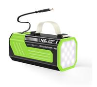 Laptop Power Bank,70,000mAh Portable Charger with 100W USB-C Ports, Built-in and Retractable Cables,100W Input, Fast Charging for MacBook Pro/Air/iPhone 16/iPad Pro/Galaxy S25 Ultra (Green)