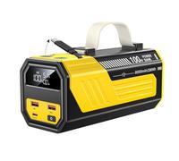 Laptop Power Bank,80,000mAh Portable Charger with 100W USB-C Ports, Built-in and Retractable Cables,100W Input, Fast Charging for MacBook Pro/Air/iPhone 16/iPad Pro/Galaxy S25 Ultra