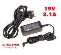 Laptop Power Supply 19V 2.1A Connector 0.7x2.5mm - For Asus EeePC