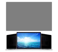Laptop Privacy Filter - PET Silicone 12.5 to 15.6 Inches | Privacy Screen Protector | Removable Anti-Scratch Film Safety Shield Quick Fit for Office Bar Airplane Public Travel