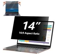 Laptop Privacy Screen 14 Inch - 16:9 Aspect Ratio Anti-Spy Anti Glare Blue Light Blocking Privacy Protector Film Compatible with Lenovo/Hp/Dell/Acer/Asus/Thinkpad/Envy/Xps/Toshiba(WxH: 310 mmx174 mm)