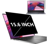 Laptop Privacy Screen 15.6 Inch 16:9 Aspect for Hp/Dell/Acer/Lenovo/ThinkPad/Samsung/Asus/Sony, Removable, Anti-Spy, Anti Blue Light, Anti-Glare 15.6 Inch Laptop Privacy Filter(W 13.58" x H 7.64“)